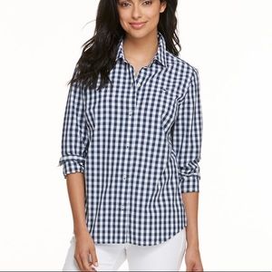 VV Gingham Button Up